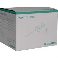 I.V. kanyle, Vasofix Safety, gul, 24G, 0,7x19 mm, steril