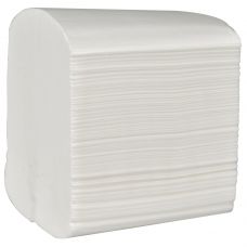Toiletpapir i ark, neutral, 2-lags, 21x11cm, hvid, 100% nyfiber