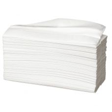 Håndklædeark, ABENA Care-Ness Excellent, 2-lags, C-fold, 31x23cm, 9 cm, hvid, 100% nyfiber