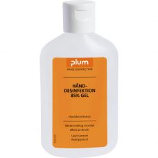 Hånddesinfektion gel, Plum, 120 ml, klar, gel