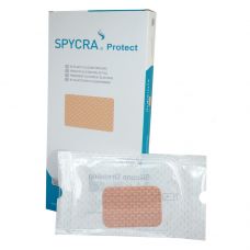 Forbinding, Spycra Protect, 18x30cm, beige, bi-elastisk, med silikoneklæb, enkeltpakket, steril