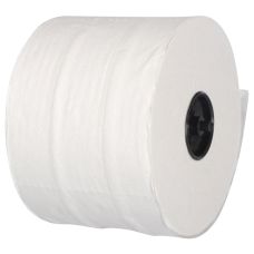 Toiletpapir, ABENA Care-Ness Classic, 2-lags, 100m x 9,8cm, Ø13,4cm, hvid, blandingsfibre