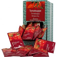 Tomatsuppe, i portionsbrev
