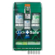 Førstehjælpsstation, QuickSafe Chemical Industry, 25,3x43cm, klar, steril