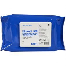 Overfladedesinfektion, Wet Wipe, Mini, 30x20cm, 70% ethanol, uden sæbe