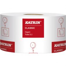 Jumborulle, Katrin Classic, 2-lags, Mini, 200m x 9,8cm, Ø19cm, hvid, blandingsfibre