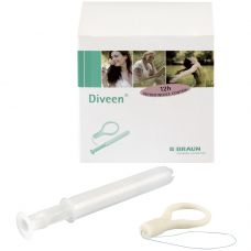 Vaginaltampon, Diveen, S, hvid, pk. á 15 stk. , flergangs