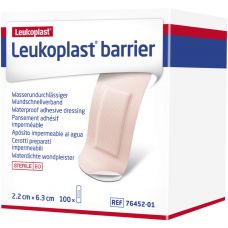 Hæfteplaster, Leukoplast Barrier, 6,3x2,2cm, steril