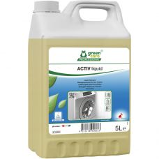 Tøjvask, Green Care Professional ACTIV Liquid, 5 l, flydende, uden farve med parfume