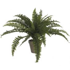 Kunstig plante, 70x45cm, grøn, plast