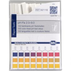 pH-strips, 85x6mm, pH-interval 2-9