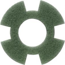 Gulvrondel, i-Mop Lite, 7", Ø180mm, grøn, RPET, twister, til daglig rengøring