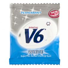 Tyggegummi, V6, White Peppermint