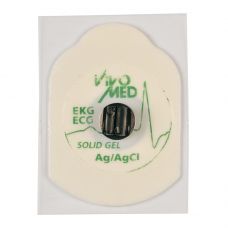 EKG-elektrode, Vivo Med, tørgel, til 4mm bananstik