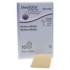 Hydrokolloid bandage, DuoDERM Extra Thin, 10x5cm, steril