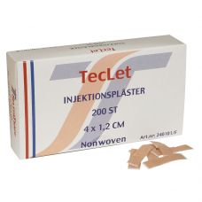 Injektionsplaster, 4x1,2cm, nonwoven/acrylat