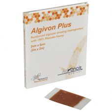 Honningbandage, Algivon Plus, 5x5cm, alginat, steril