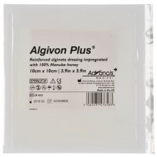 Honningbandage, Algivon Plus, 10x10cm, alginat, latexfri, steril