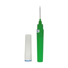 Blodprøvetagningskanyle, BD Vacutainer, grøn, 21G, x1½, 0,8 x 38mm, Precision Glide kanyle