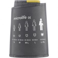 Manchet, Microlife, 3G Soft, L/XL, med 1 slange, Ø 32-52 cm