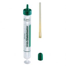 Urinmonovette, 10 ml, grøn, med stabilisator (borsyre)
