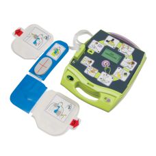Hjertestarter, Zoll AED Plus, inkl. 1 sæt CPR-D elektroder, taske og batteripakke, dansk tale
