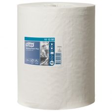 Håndklæderulle, Tork M2 Plus, 2-lags, Midi, 160m x 24,5cm, Ø19cm, hvid, blandingsfibre, uden hylse