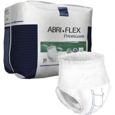Bukseble, ABENA Abri-Flex, M2, Premium, hvid, blå farvekode