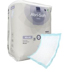 Underlag, ABENA Abri-Soft Classic, 60x40cm, lyseblå