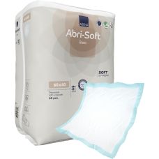 Underlag, ABENA Abri-Soft Basic, 60x60cm, lyseblå