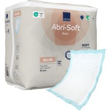 Underlag, ABENA Abri-Soft Basic, 90x60cm, lyseblå