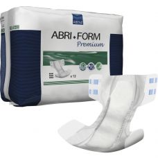 Tapeble, ABENA Abri-Form, L4, hvid, grøn farvekode, Premium