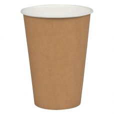 Kaffebæger, ABENA Gastro, 9,3cm, Ø7cm, 20 cl, brun, PE/pap, 7,5 oz
