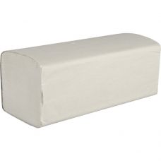 Håndklædeark, ABENA Care-Ness Excellent, 2-lags, V-fold, 21x25cm, 10,5 cm, hvid, 100% nyfiber