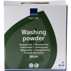 Vaskepulver, ABENA Puri-Line, hvidt, uden farve og parfume, 4,3 kg